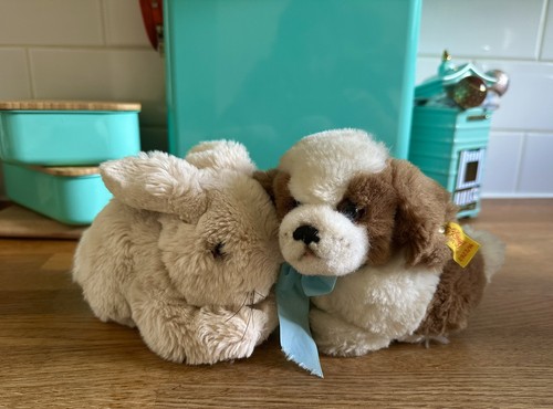 Steiff bernard puppy - puppy, &