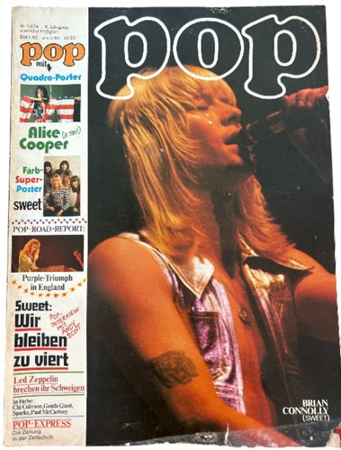Brian connolly pop - on, magazine