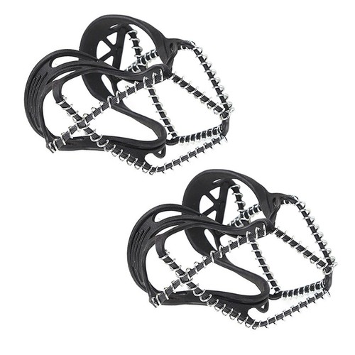 Pair reusable ice cleats - reusable,