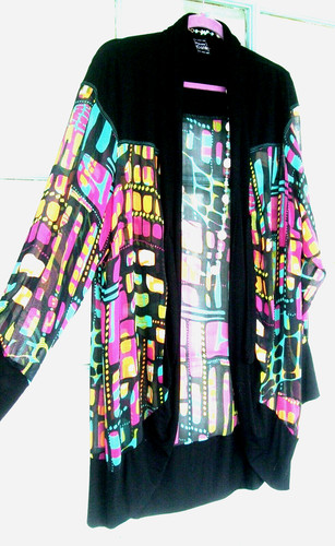 Pause cafe abstract robe - robe, fits