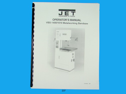 Jet vbs 1408 1610 - vbs-1408/1610, saw