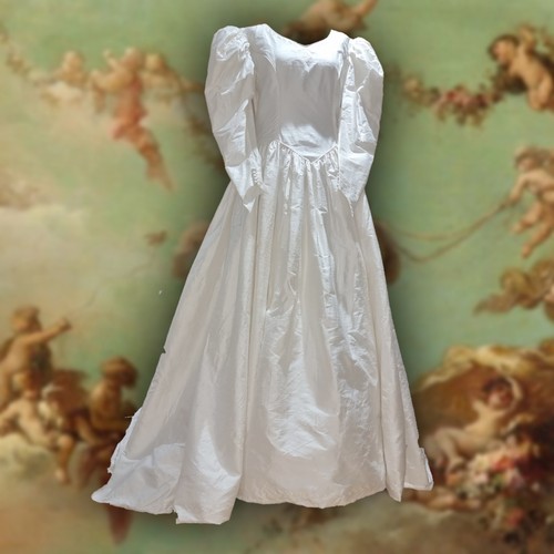 Vintage 1980s silk princess - silk,