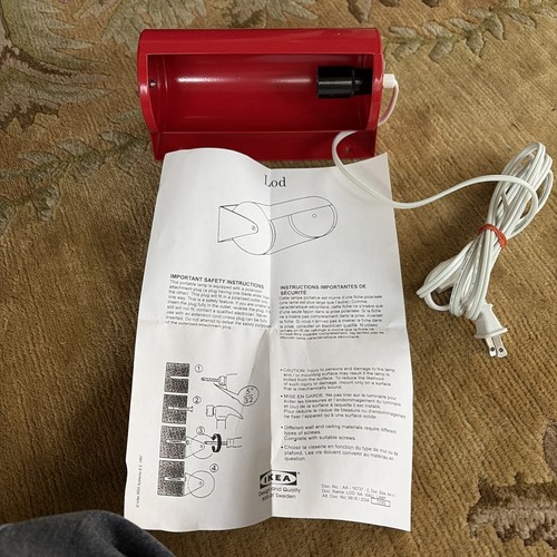 Vintage ikea lod wall - wall, lamp