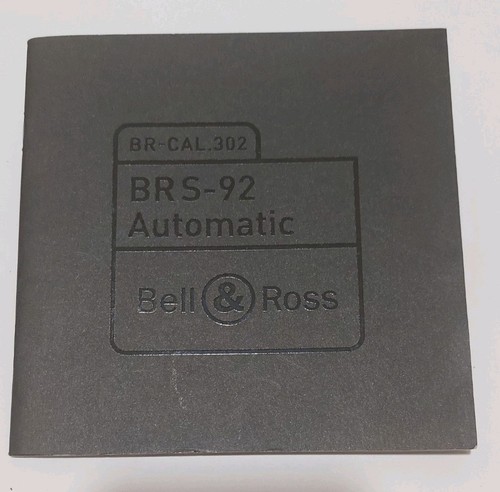 Bell ross brs 92 - bell, &
