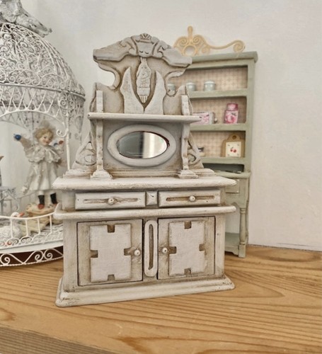 Doll house mantel top - house, dresser