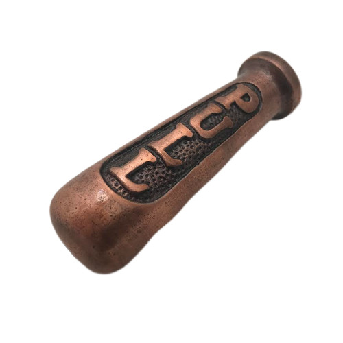 Copper finish light cord pull - finish,