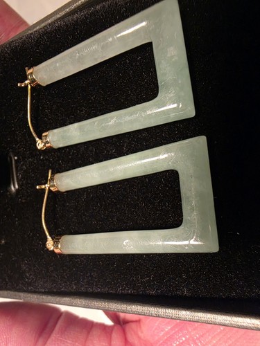 Jade 14ct gold - jade,