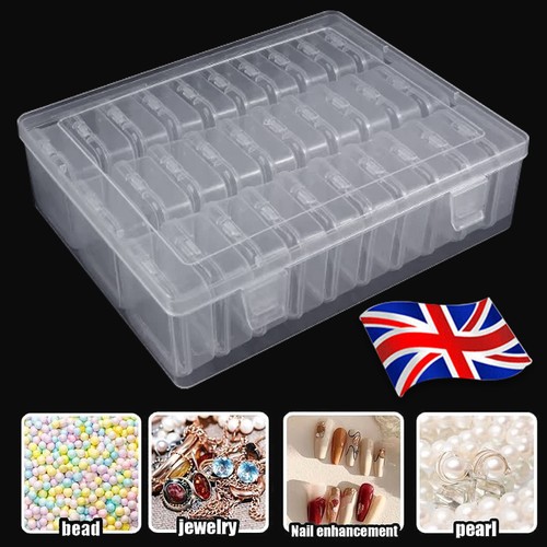 Bead organizer box 30pcs small - bead,