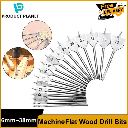 Flat wood drill bits - wood,