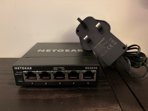 Netgear gs305e port gigabit - netgear,