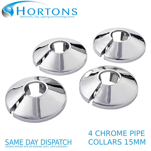 Chrome 15mm radiator pipe - 15mm,