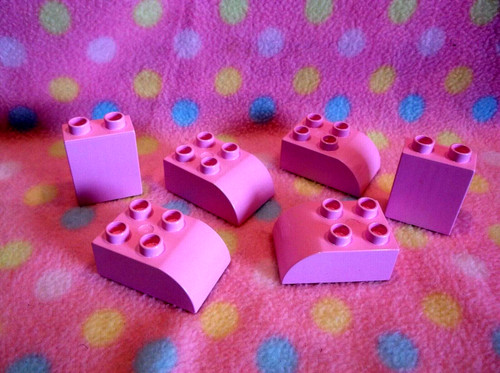 Lego duplo light - lego, pink