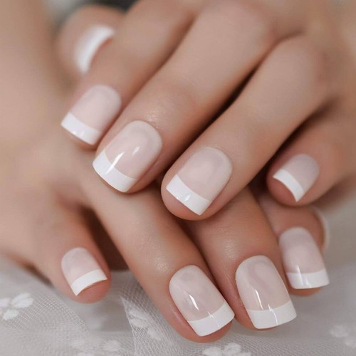 French tip fake nails sets - nails, 2