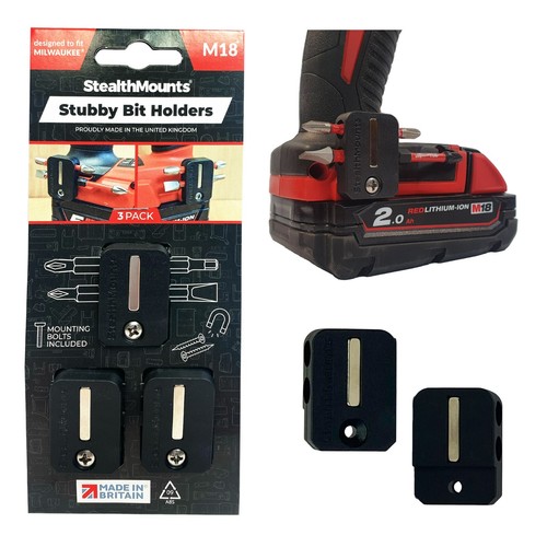 Stealth mounts black stubby - black,