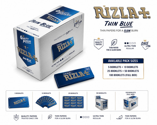 100 genuine rizla king size - genuine,