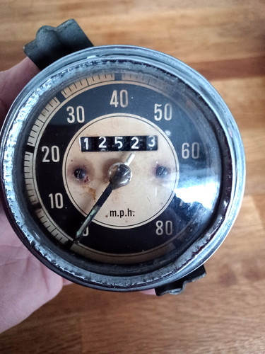 Jawa speedo for restoration - cz,