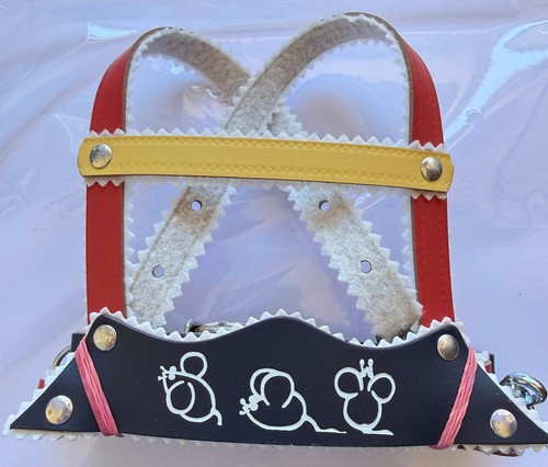 Leather harness reins - leather, baby