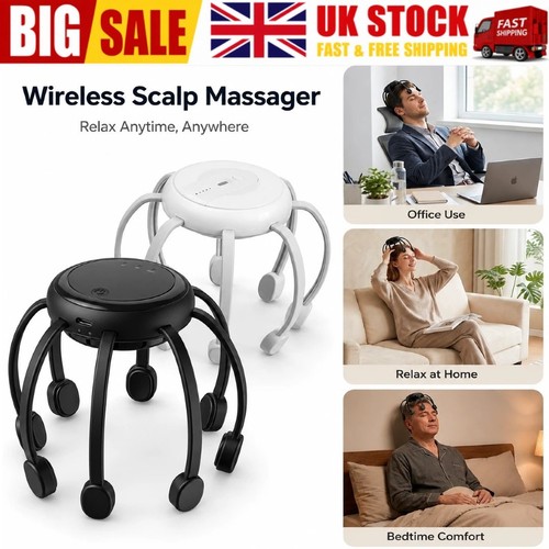 Electric scalp head massager - scalp,