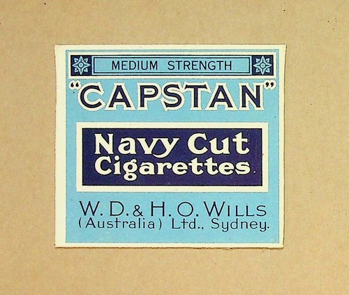 Capstan navy cut vintage empty - capstan,