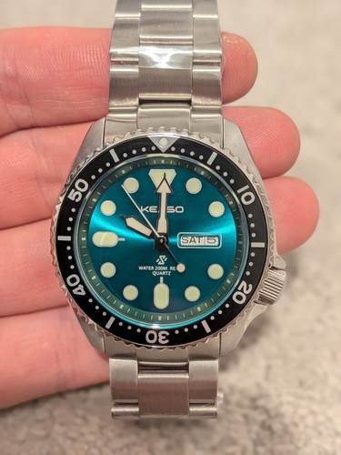 Keaso k002 green dial - green,