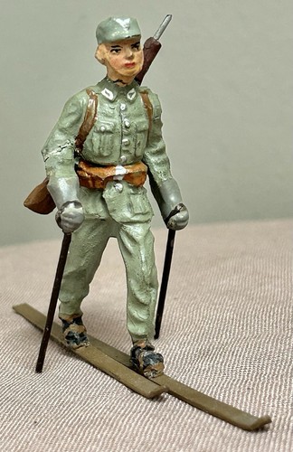 1930s german mountain skier - mountain,