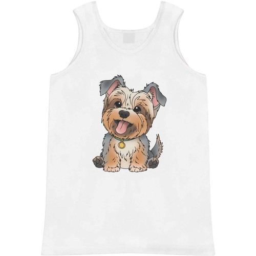 Happy yorkshire terrier - 'happy,