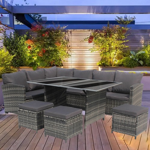 Seater rattan garden - 9,