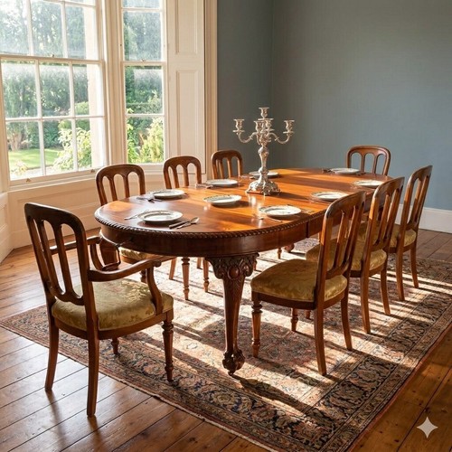 Antique extendable table - antique,