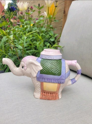 Vintage elephant teapot - vintage,
