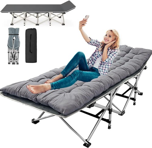 Heavy duty camping folding - heavy, bed