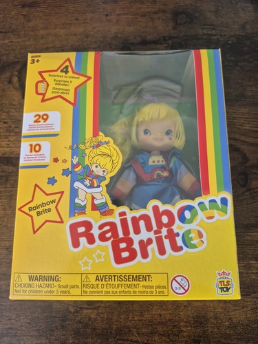 Rainbow brite doll with - rainbow,
