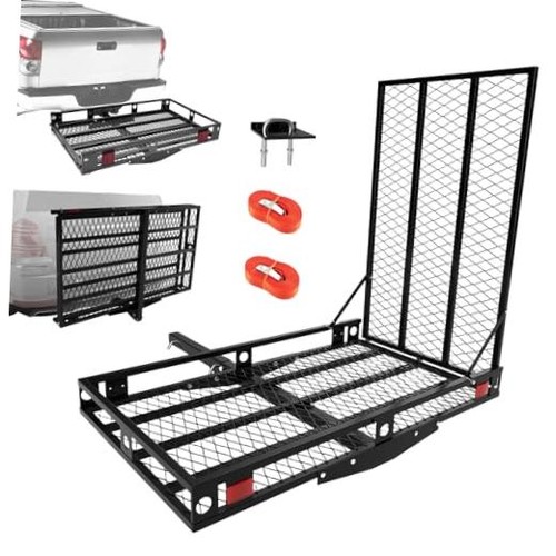 Hitch cargo carrier with - hitch,