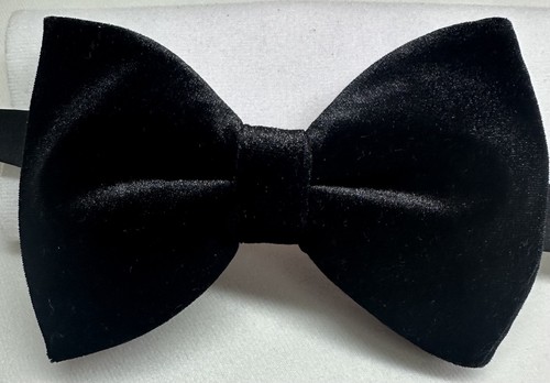 Large handmade black velvet - handmade,