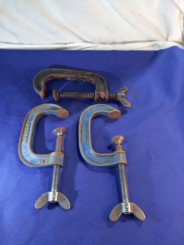 Record clamps and 4 - clamps, 4"