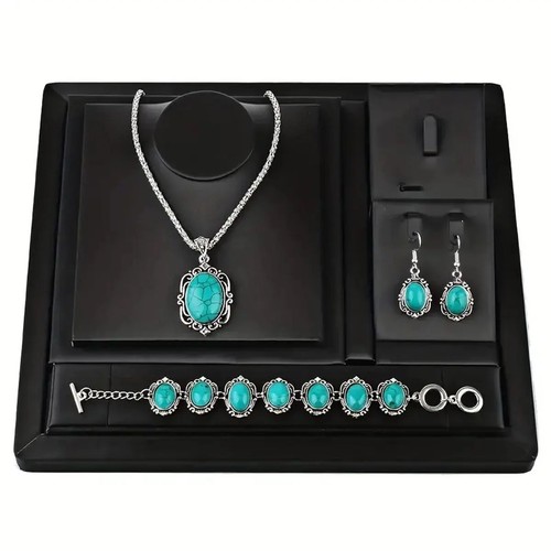 3pcs women vintage turquoise - vintage,