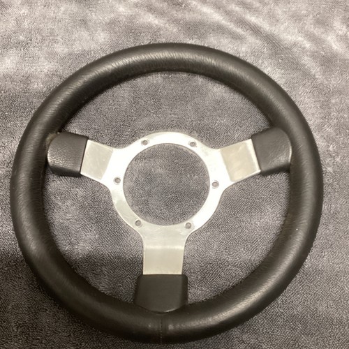 Boat steering wheel black - steering, /