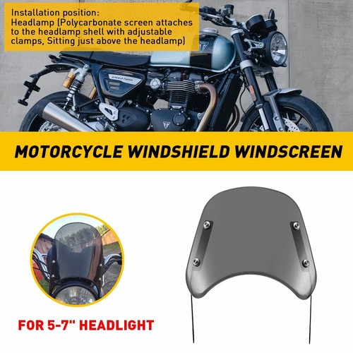 Motorcycle windshield front - motorcycle,