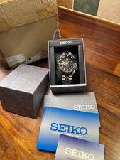 Seiko 5 Sports Men's Black