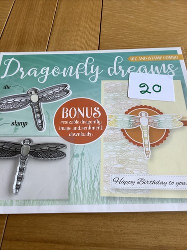 Dragon fly dreams stamp - fly,