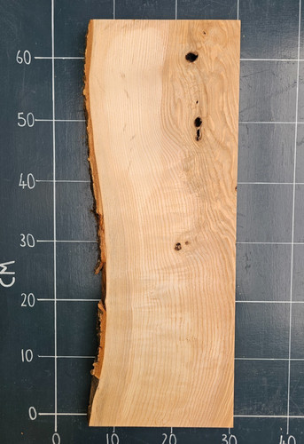 Kiln dried planed ash slab - ash,