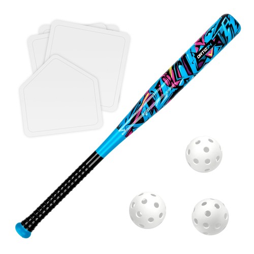 Baseball bat set 34g - 3, balls