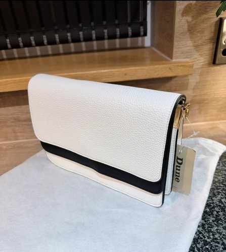 Dune white black crossbody - crossbody, bag