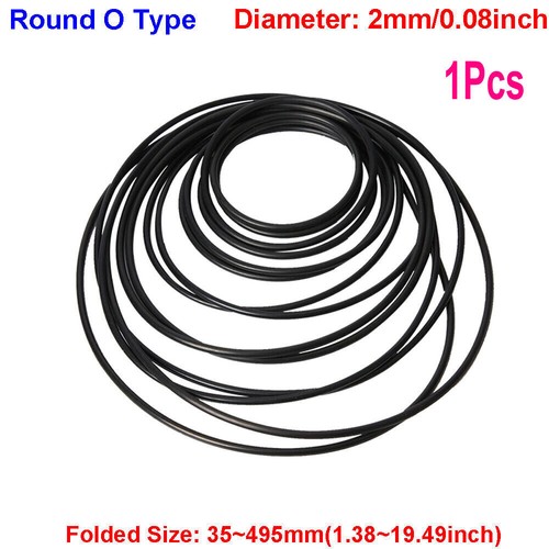 2mm round type rubber - o, drive