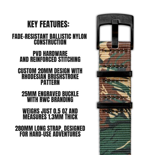 Rhodesian brushstroke camo - brushstroke,