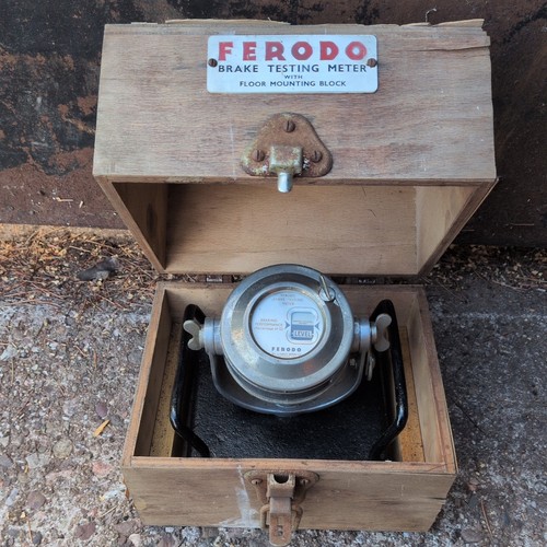Vintage ferodo brake testing - ferodo,