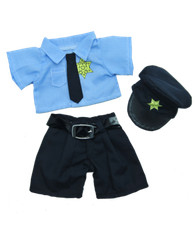 Policeman Police Officer 16" Teddy Bear clothes outfit to fit build a bear 