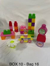  In The Night Garden Upsy Daisy & bed vehicle Mega Bloks Playset 2007  *Rare* 