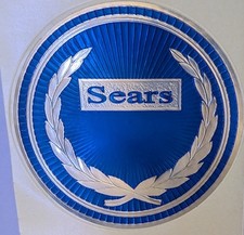 Embossed sears sticker - embossed,