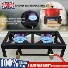 Portable Double Burner Cast