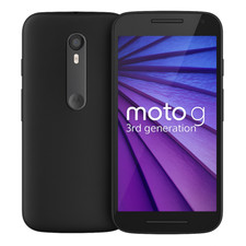 Motorola Moto G 3rd Gen Black Unlocked 8GB 5.0" 1GB RAM IPS Android Smartphone
